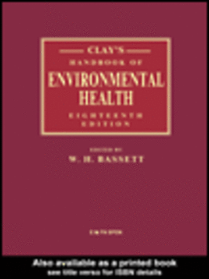 cover image of Clay's Handbook of Environmental Health